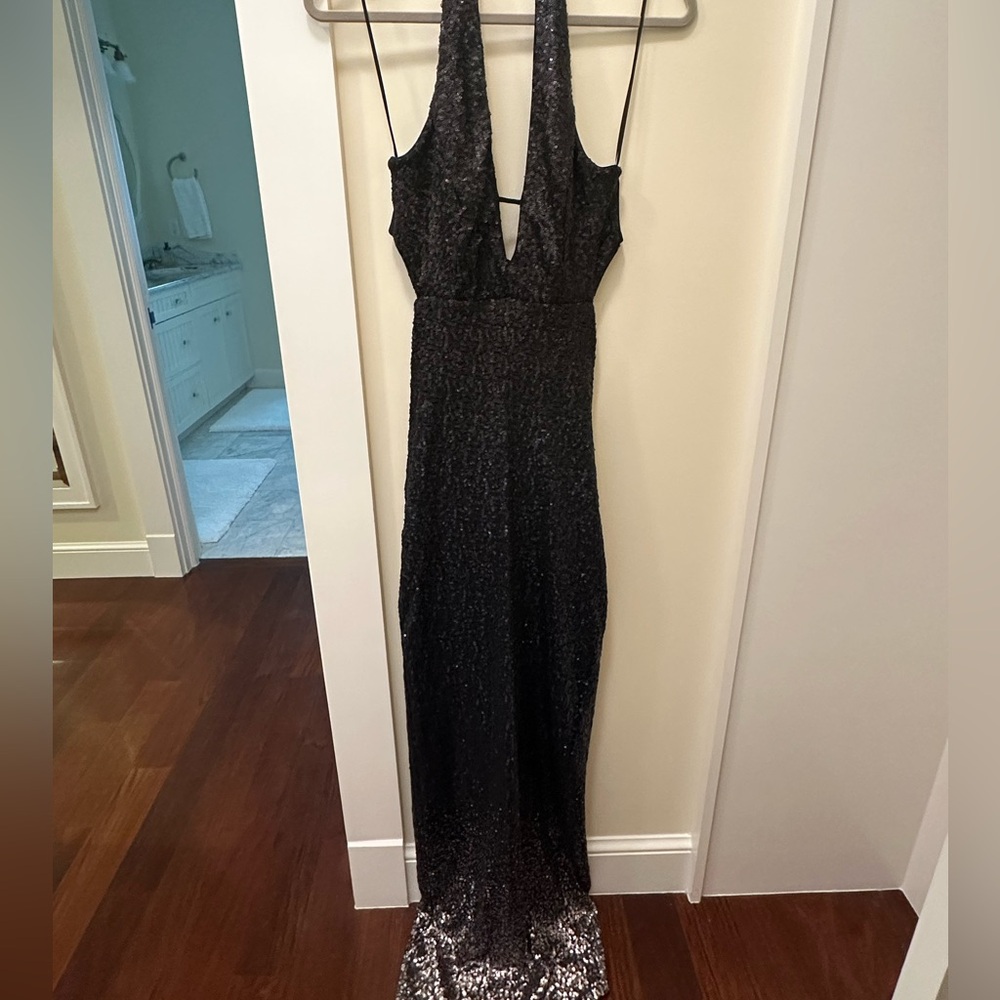 ABS Black Dress